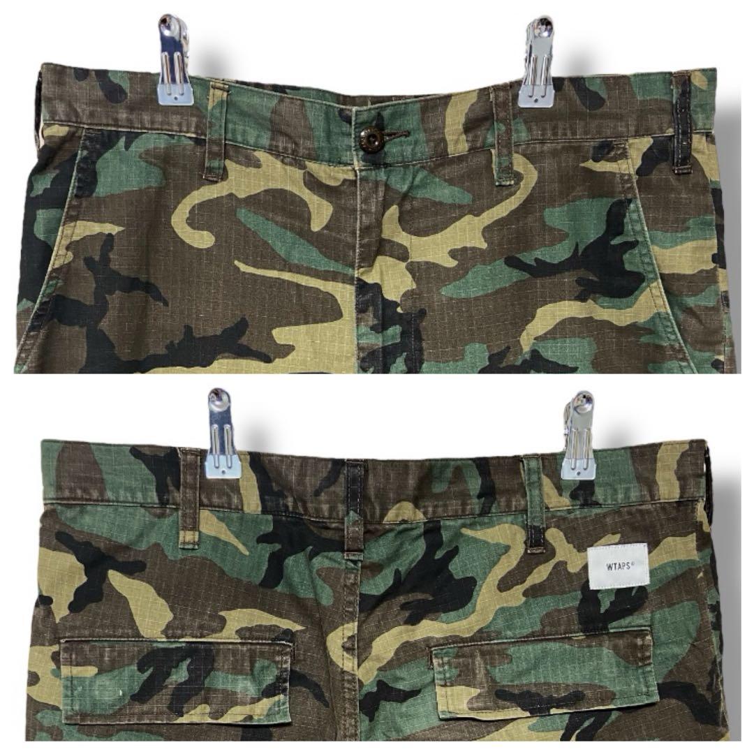 【ZORN着用】 WTAPS リップストップ トラウザーズ パンツ 迷彩 X03
