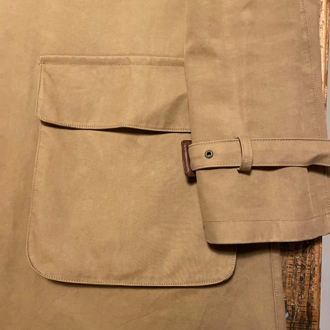 フランシスキャンペリ　フードコート　マッキントッシュ　ゴム引き　フーデッドコート