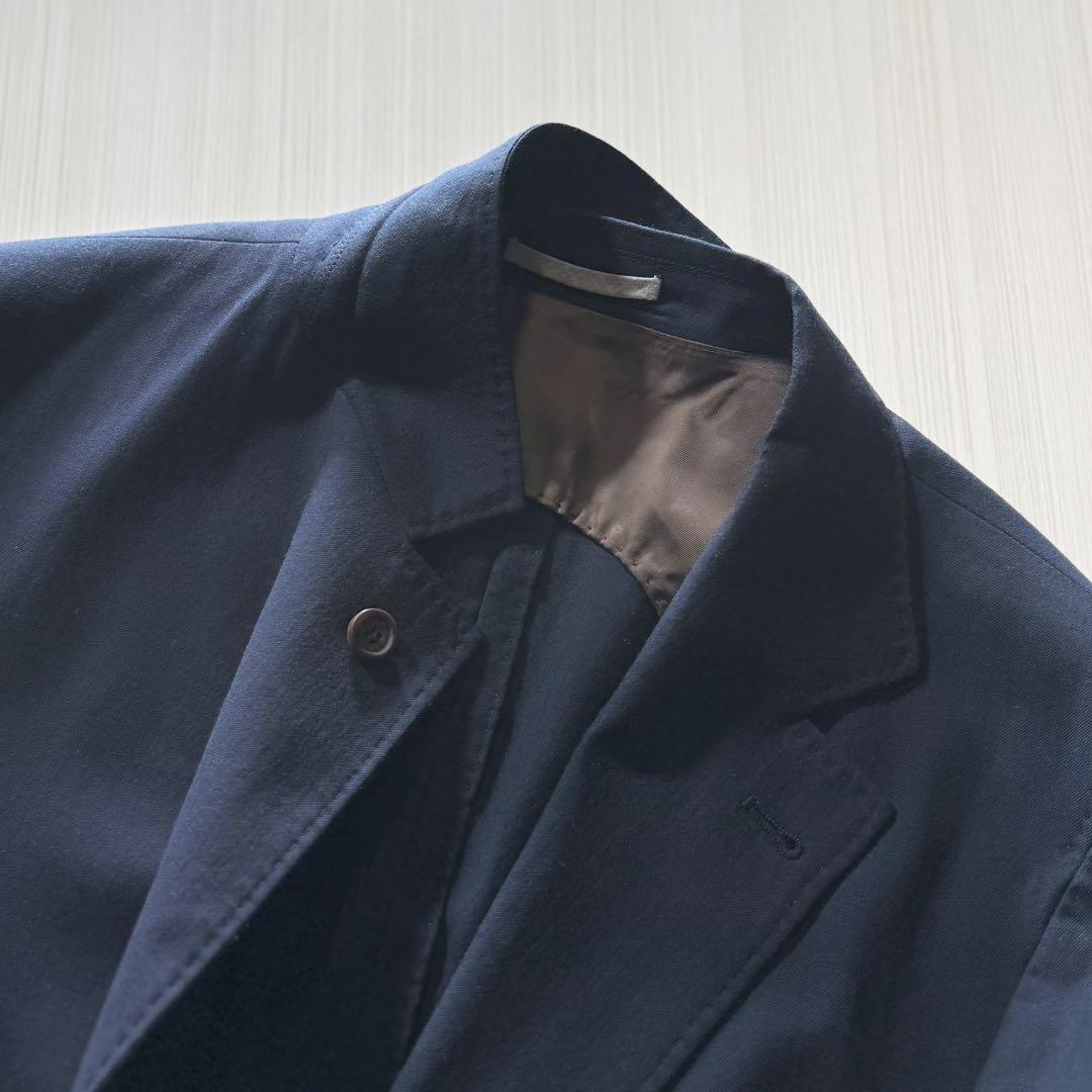 R02★極上サマーカシミヤ100% テーラードジャケット ブルネロクチネリ