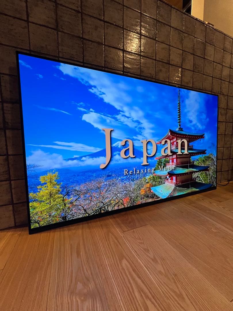 ムギムギ SONY BRAVIA 2023年製 XRJ-65A80L