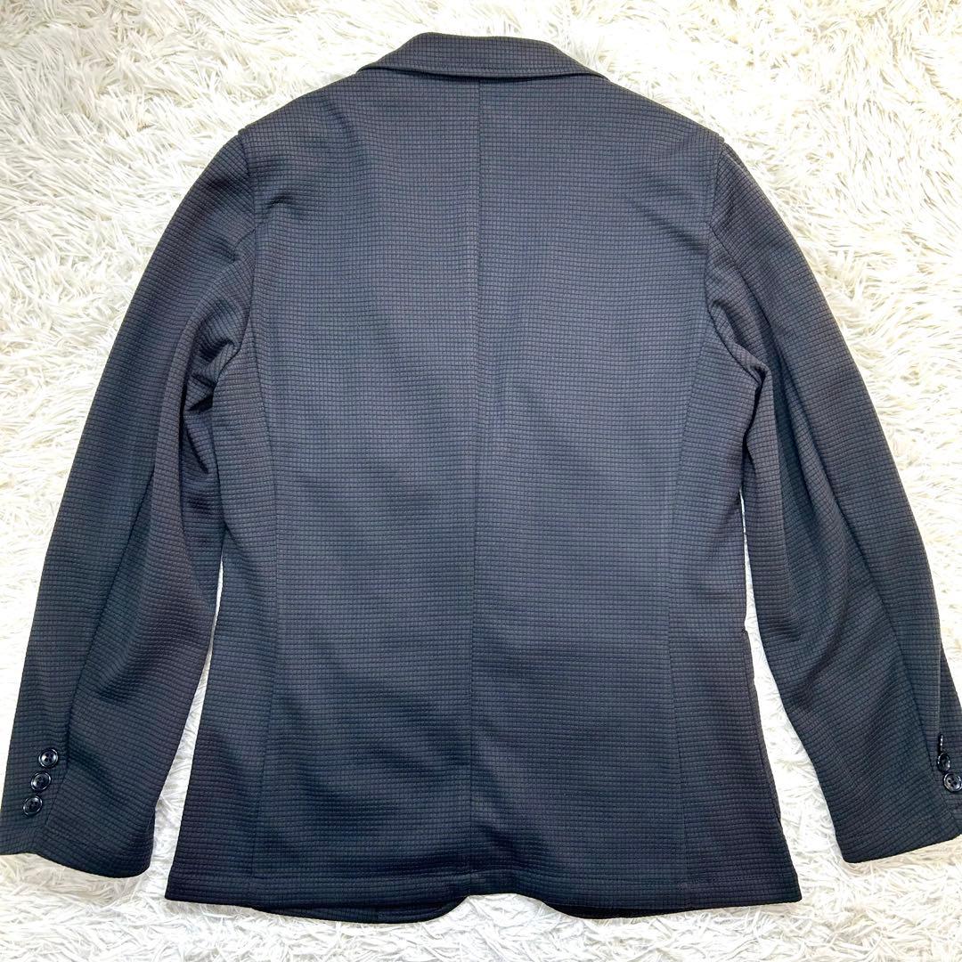 【未使用タグ付】パジャマスーツ 日本製素材 ワッフルジャージセット　ゆったりL