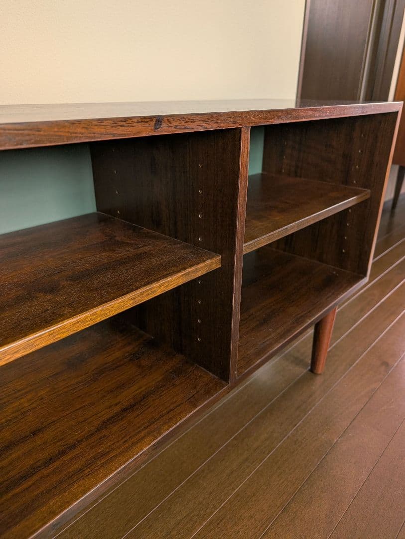 北欧家具　キャビネット　テレビボード　サイドボード　本棚　ローズウッド