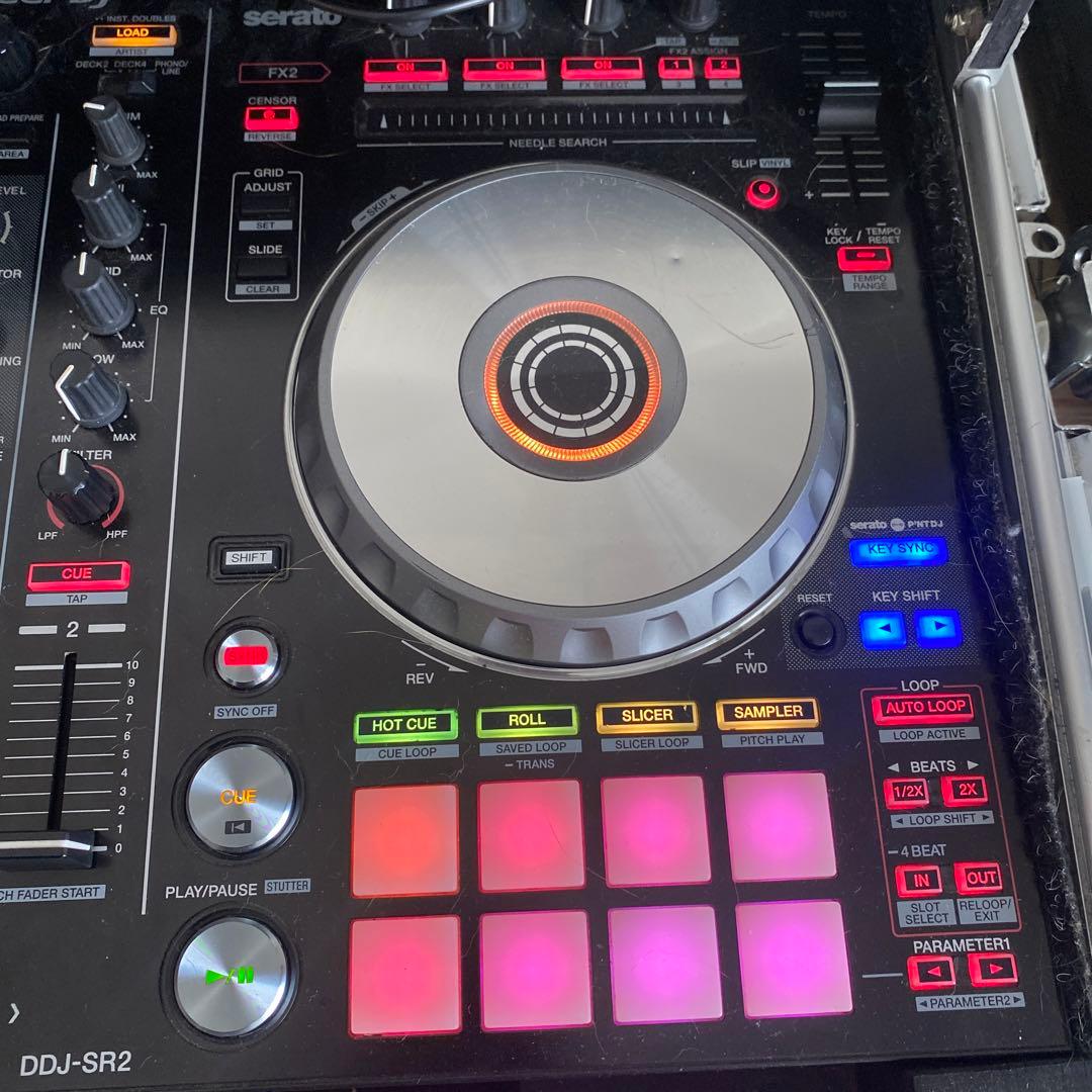 Pioneer DJ DDJ-SR2コントローラー＋ODYSSEY カバー