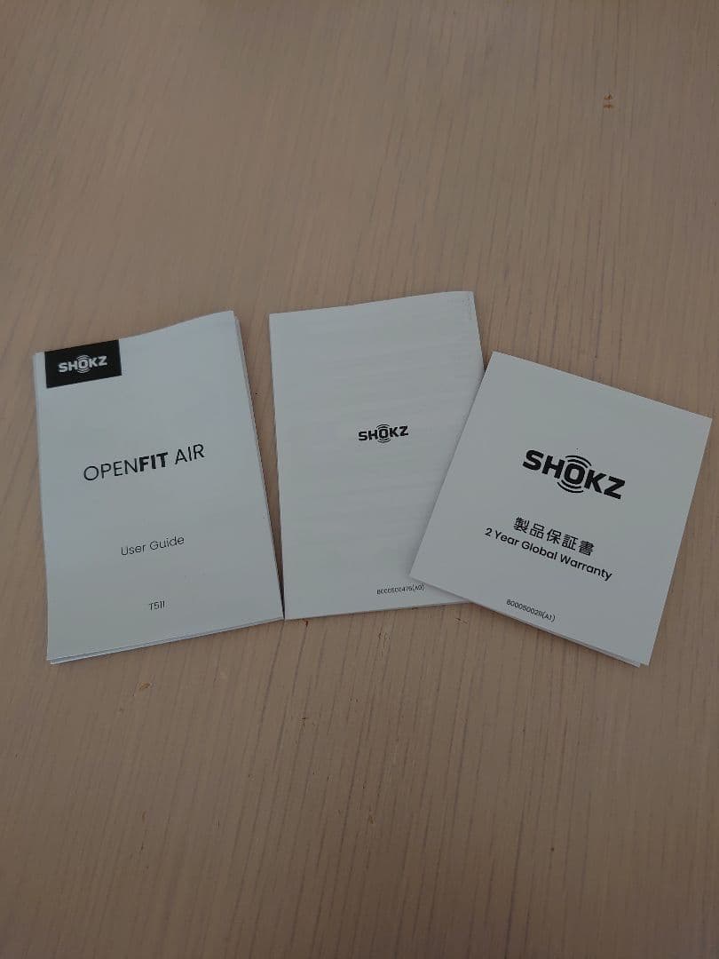 イヤホン SHOKZ OpenFit Air