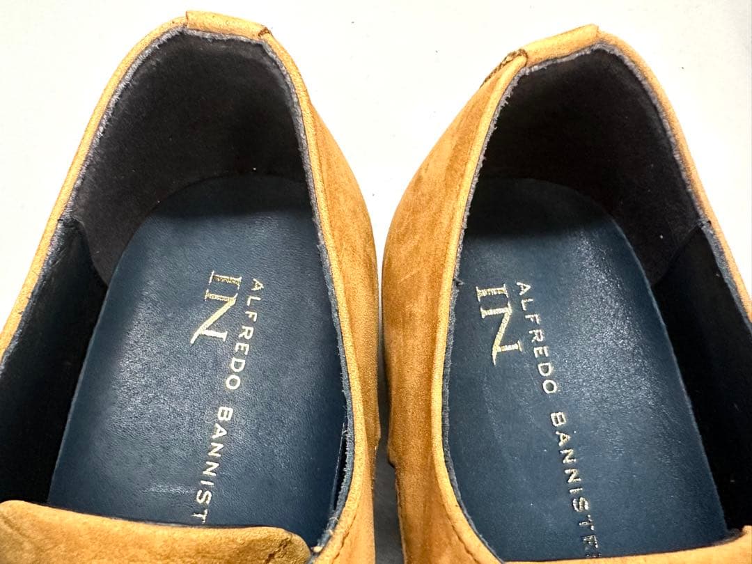 アルフレッドバニスター IN 24.5cm メンズ ストレートチップ 革靴