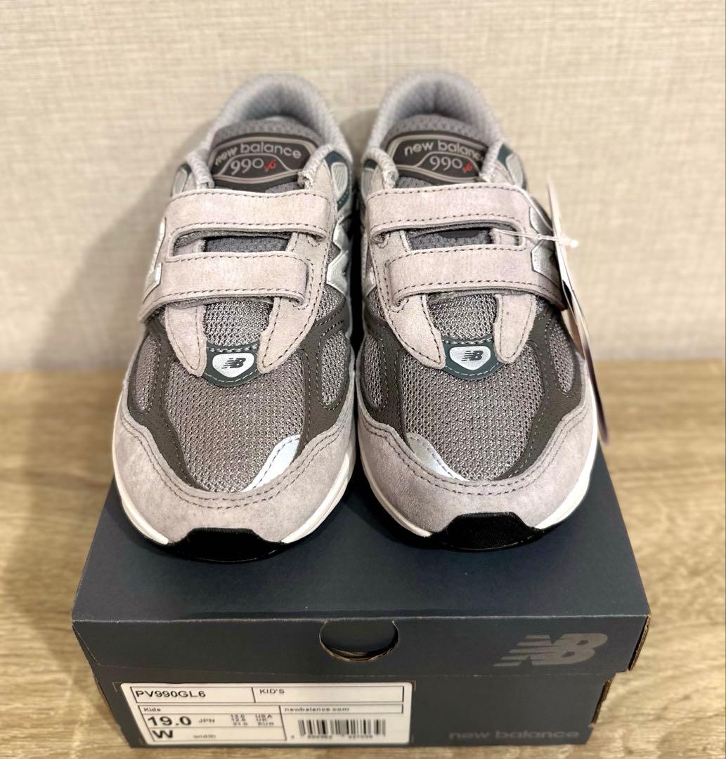 【新品】New Balance PV990GL6 KIDS 19㎝ 定価以下