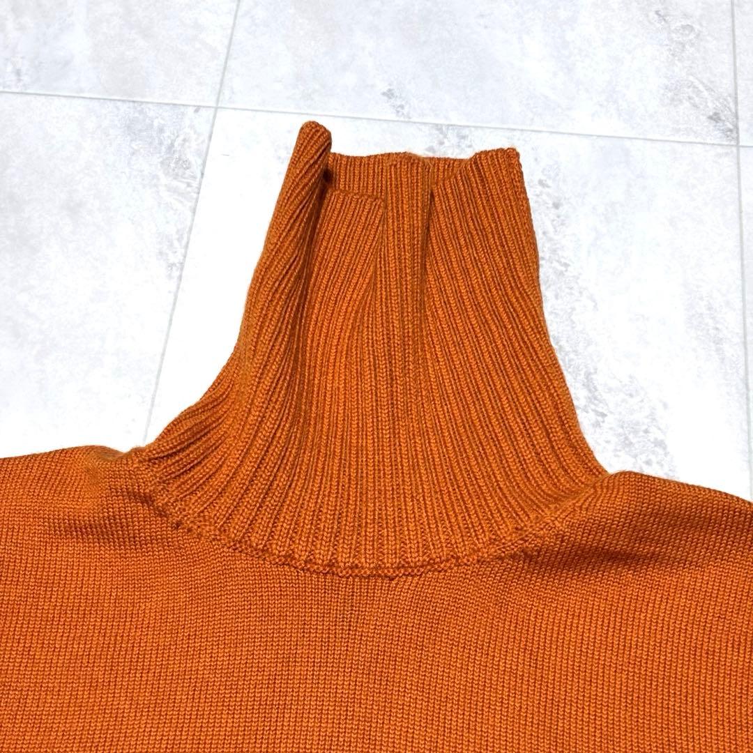 【極美品】ドルモア 8ゲージタートルネックニット ビームス取扱 48 イタリア製