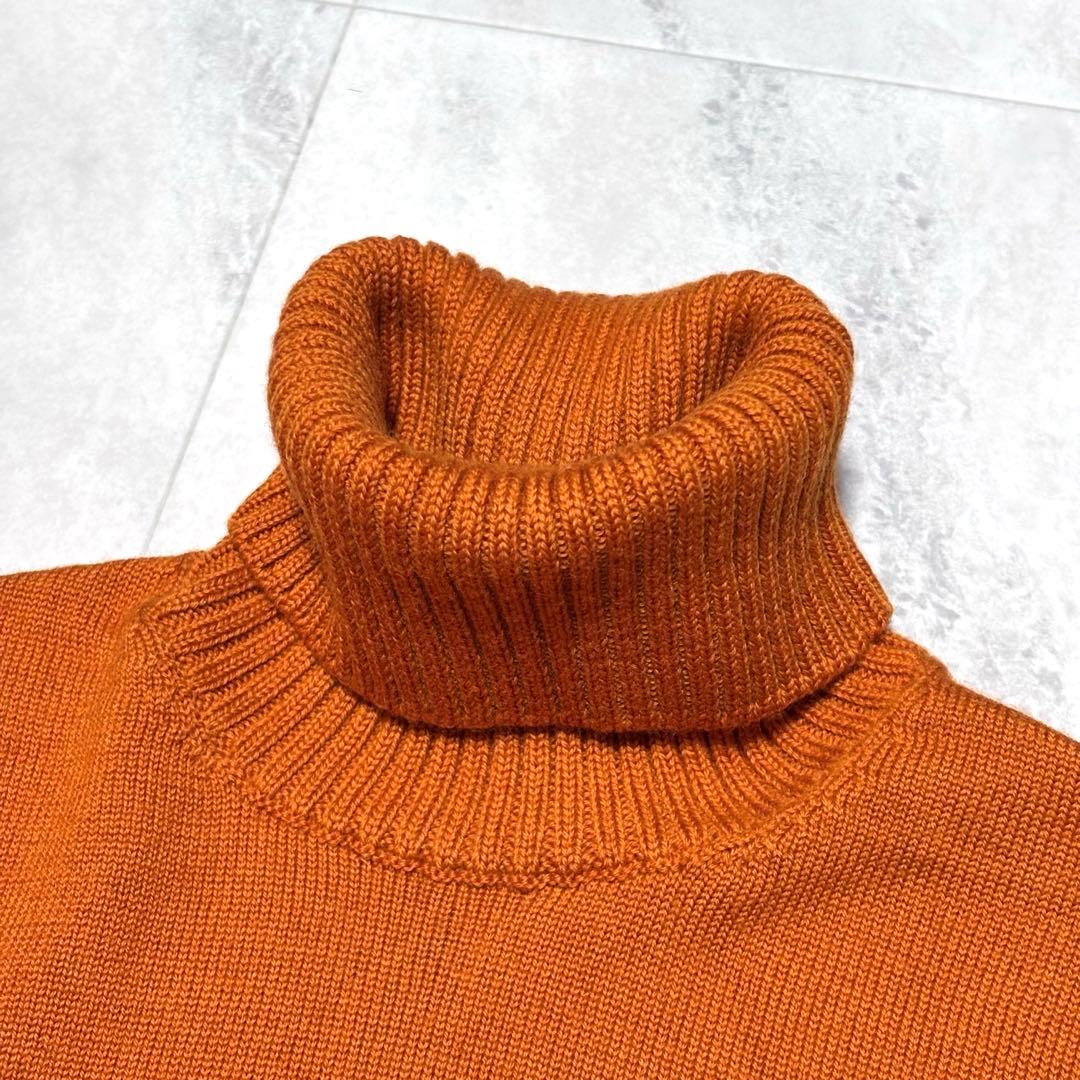 【極美品】ドルモア 8ゲージタートルネックニット ビームス取扱 48 イタリア製