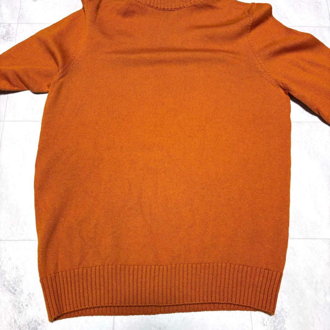 【極美品】ドルモア 8ゲージタートルネックニット ビームス取扱 48 イタリア製