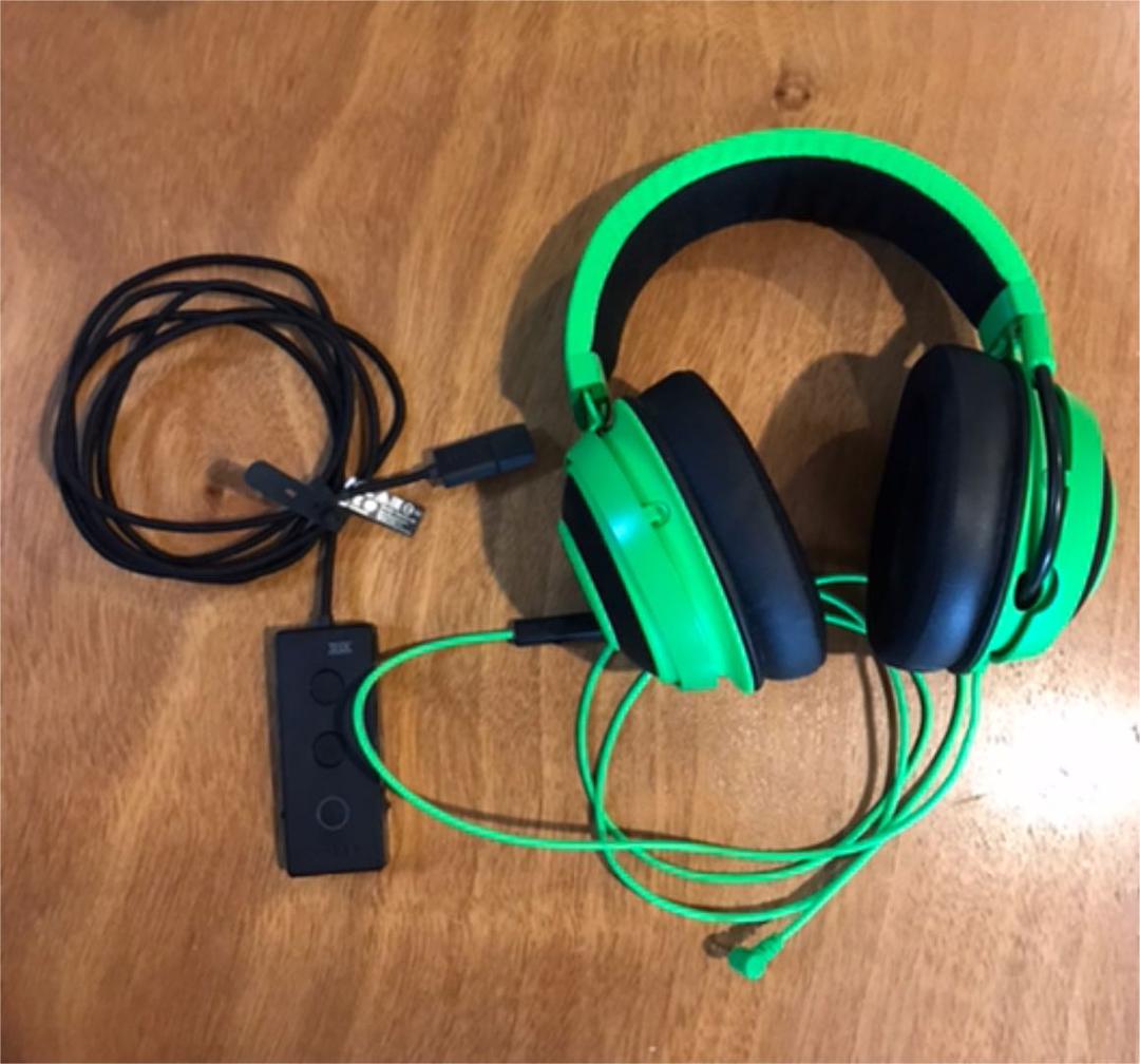 ヘッドホン Razer KRAKEN TOURNAMENT EDITION GREEN