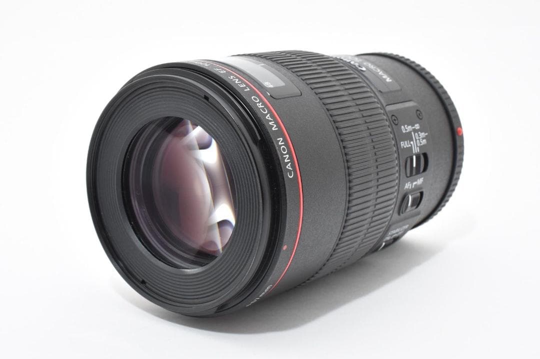 【美品】キヤノン CANON EF100mm F2.8L マクロ IS USM
