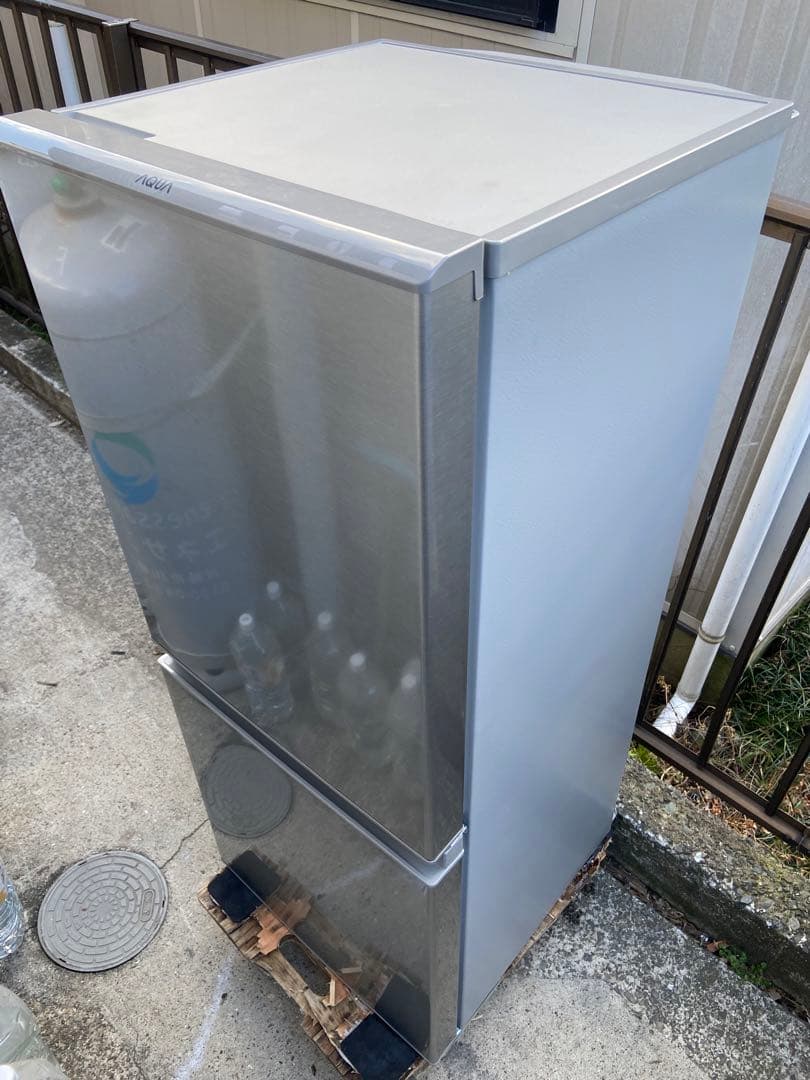 えてぃ　AQUA 冷蔵庫 & IRIS OHYAMA 洗濯機　セット