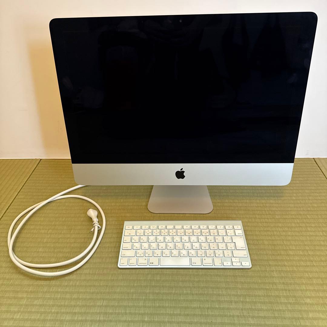 Apple iMac 21.5インチ 純正キーボード付き