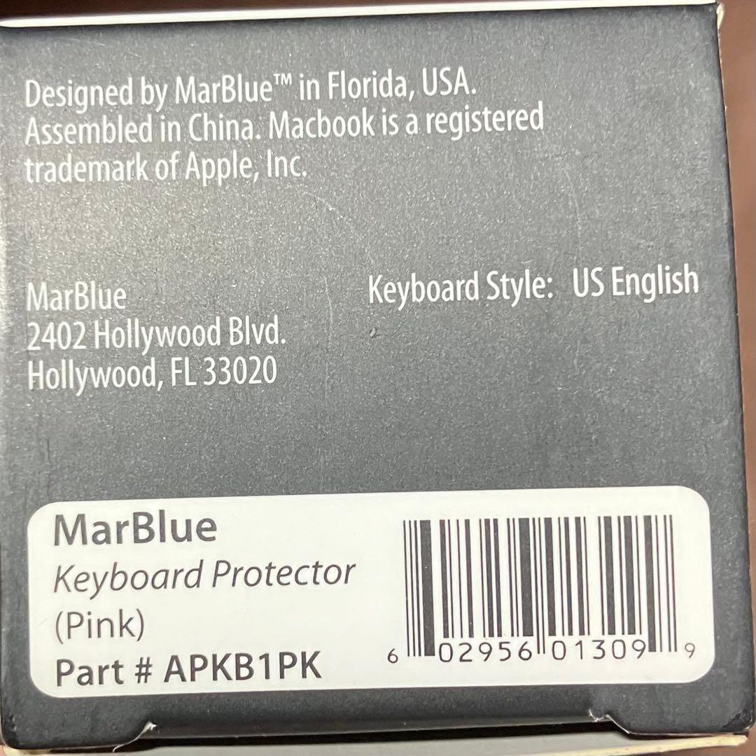 marBlue Keyboard protector - U.S.A 3個セット