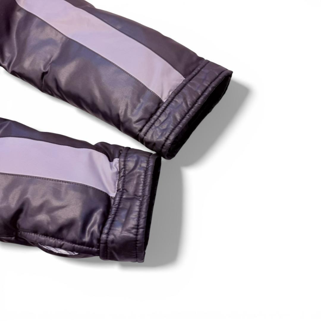 バーバリーブラックレーベル ダウンジャケット 大きいサイズ L ホースロゴ刺繍