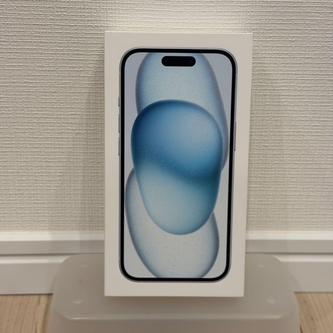 iPhone15本体256GB ブルー　SIMフリー　バッテリー88% 付属品