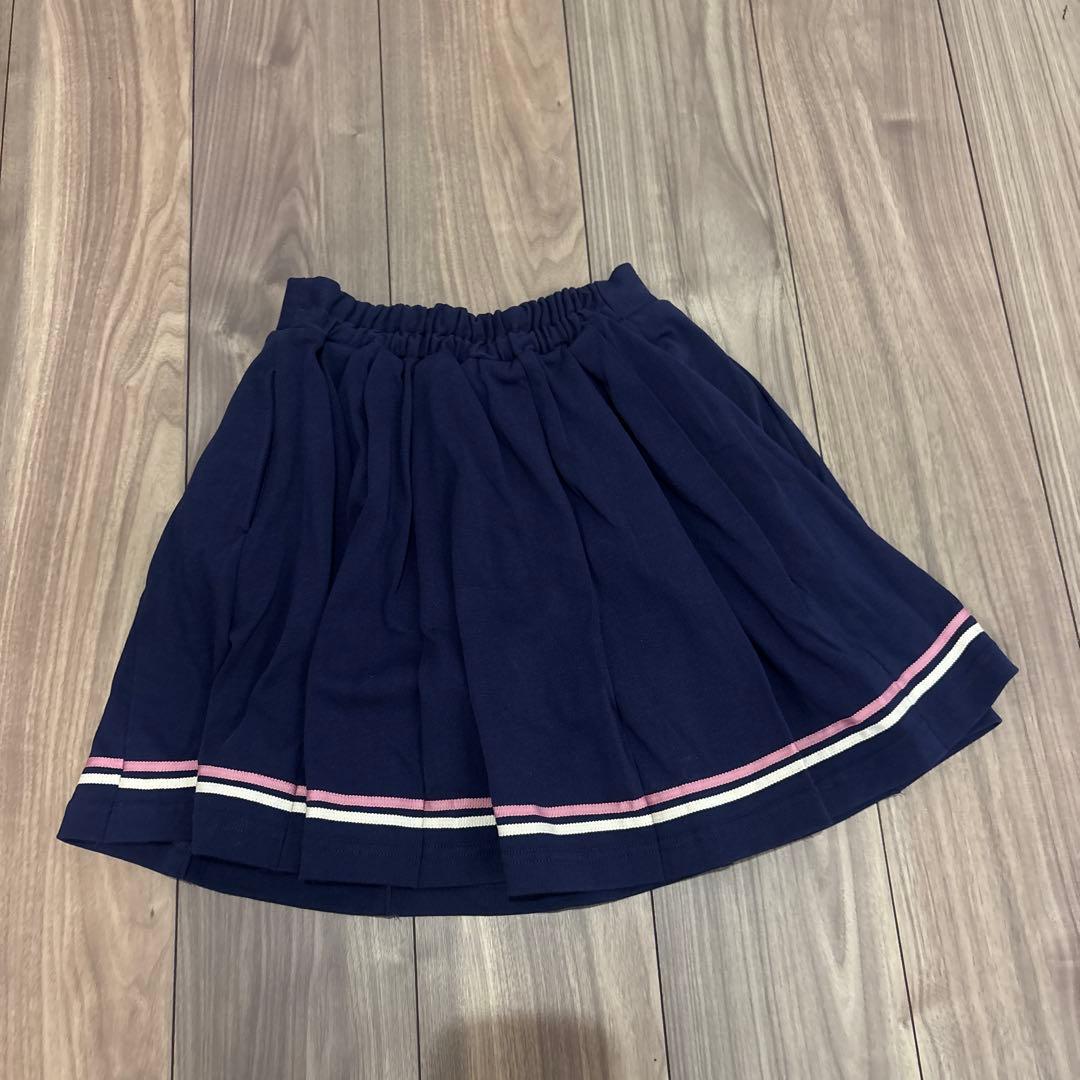 mezzo piano セーラーセットアップ　ネイビー　150cm トレーナー