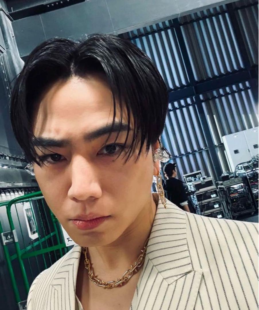 登坂広臣着用　タイタンピアス