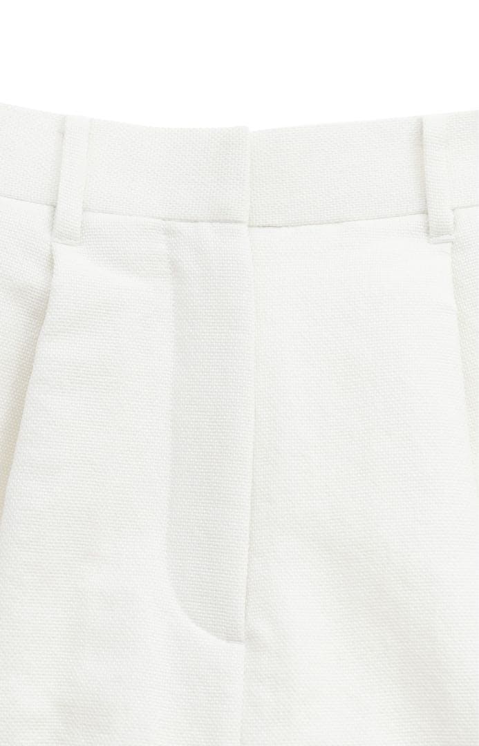 CLANE DAD SHORT PANTS ホワイト