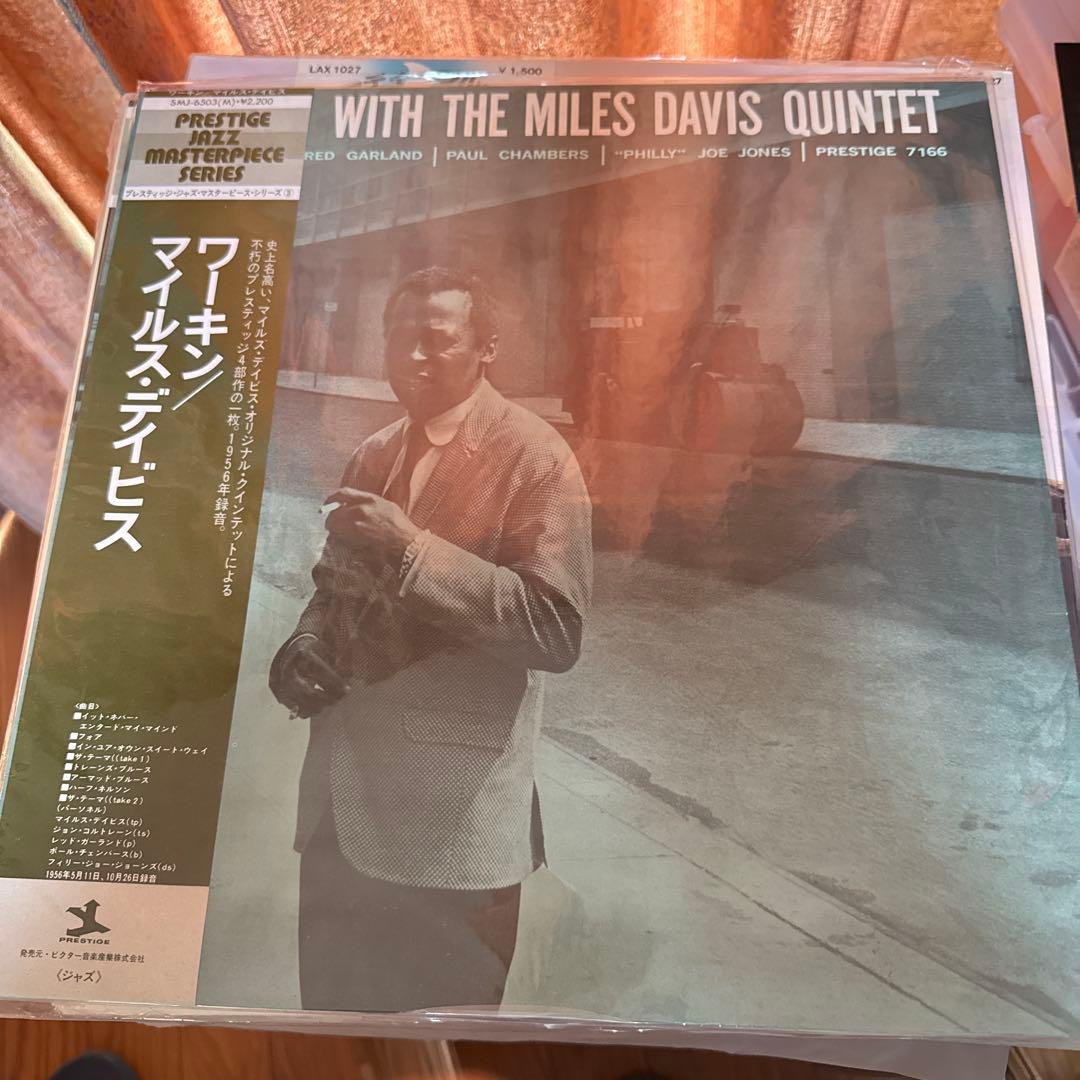 LP12in国内盤マイルスデイビスの4枚まとめて写真参照盤ジャケ帯解説良好