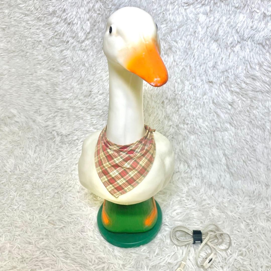 【入手困難】三丹工芸 アンティーク アヒルライト 昭和レトロ