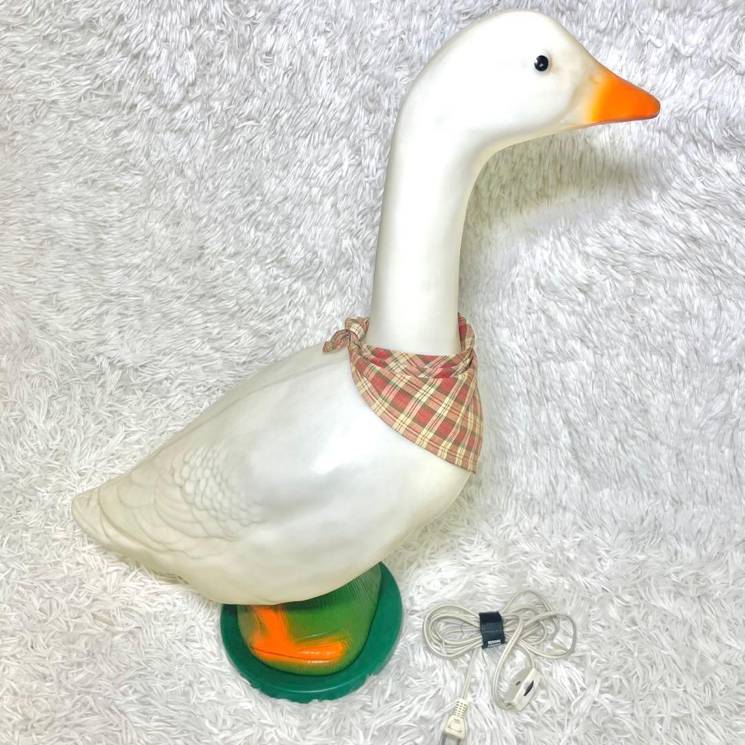 【入手困難】三丹工芸 アンティーク アヒルライト 昭和レトロ