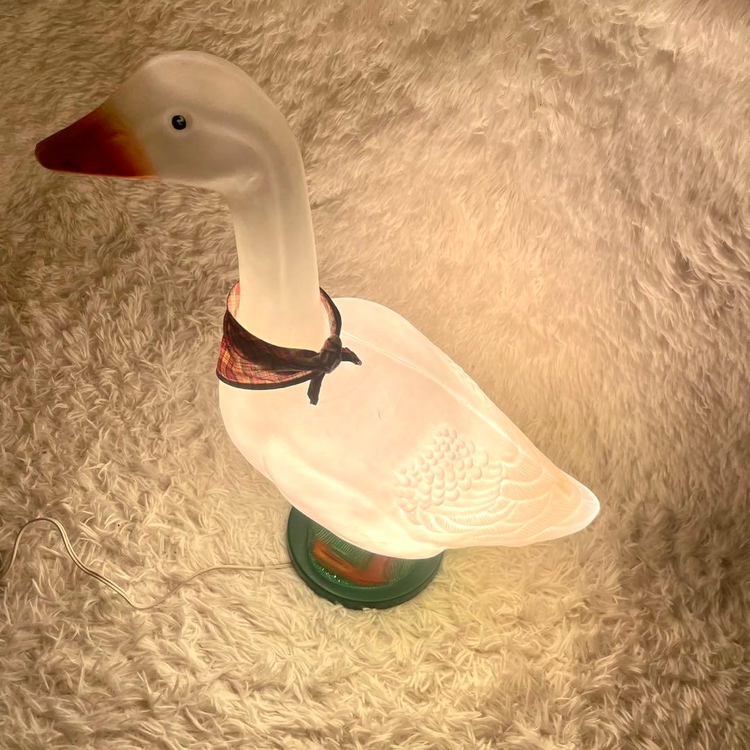 【入手困難】三丹工芸 アンティーク アヒルライト 昭和レトロ