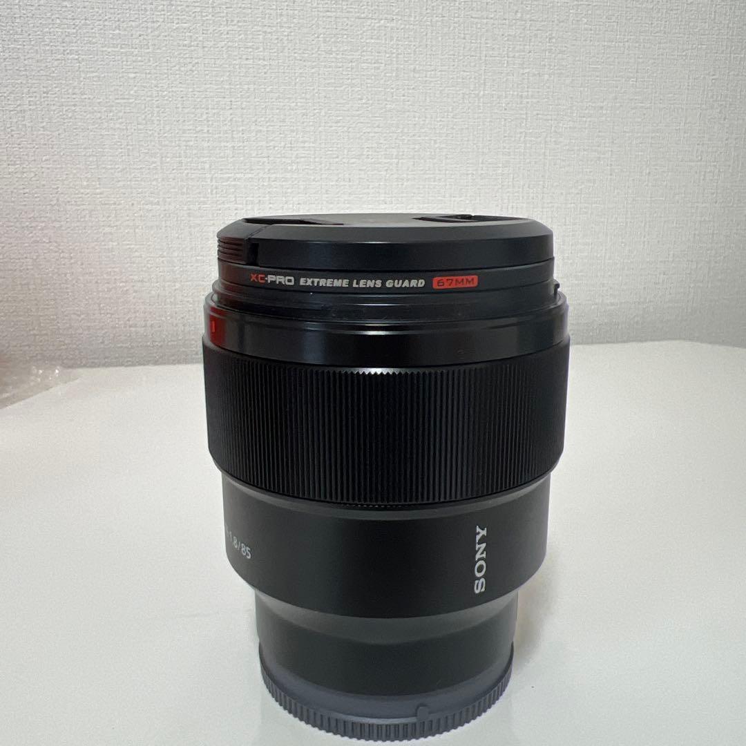 SONY SEL85F18 純正 交換レンズ 保護フィルター付き