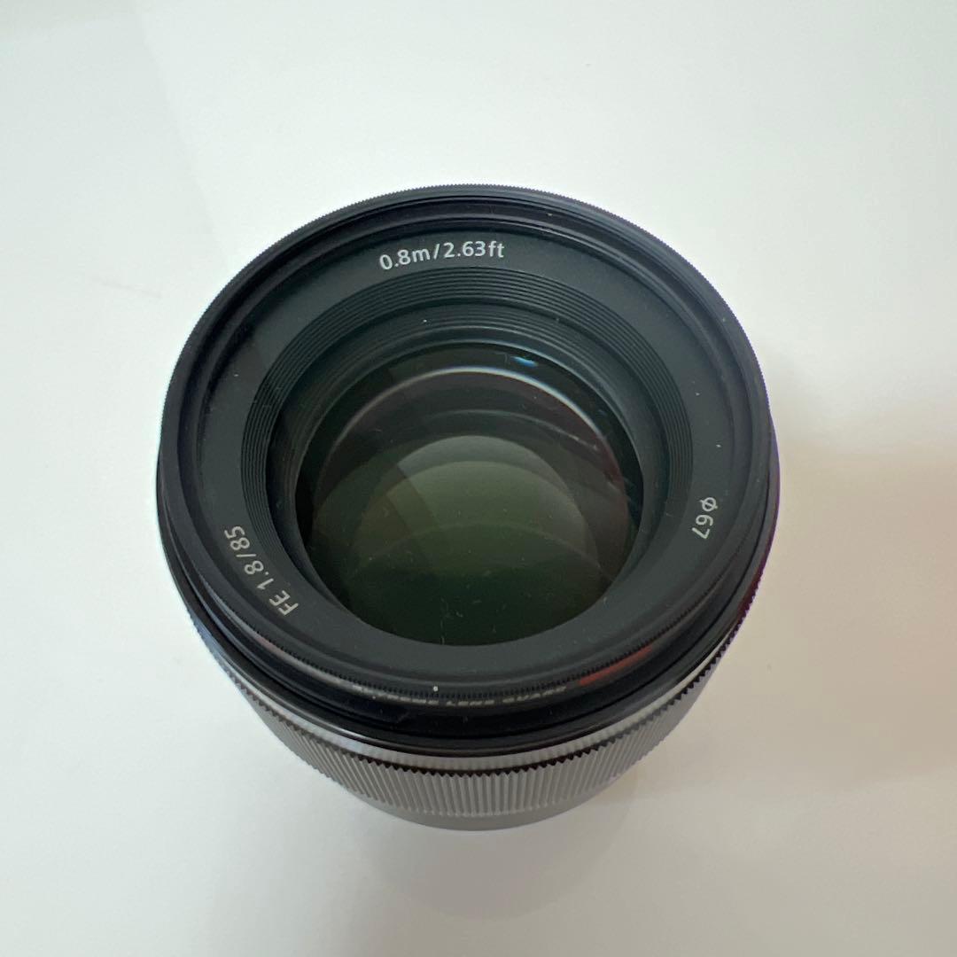 SONY SEL85F18 純正 交換レンズ 保護フィルター付き