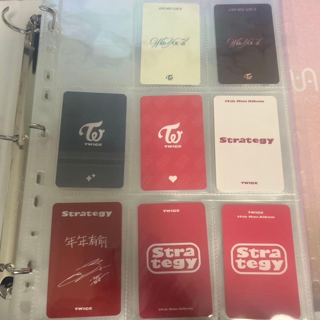 TWICE 特典 トレカ バラ売り 店舗特典 Strategy等