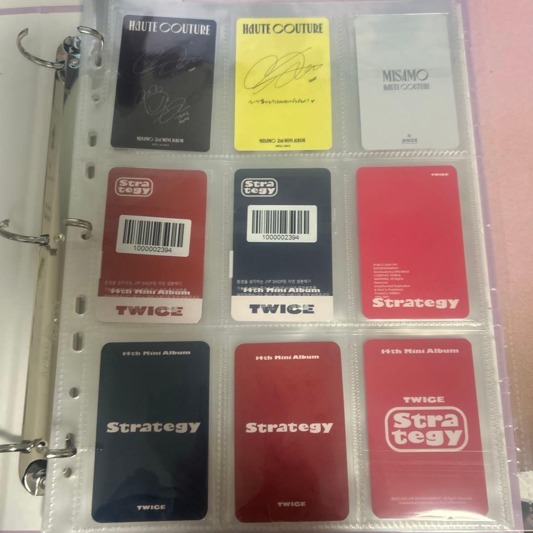 TWICE 特典 トレカ バラ売り 店舗特典 Strategy等
