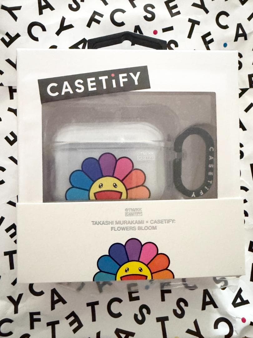 ケースティファイ♡スマイル (レインボー) イヤホンケース インパクト ケース