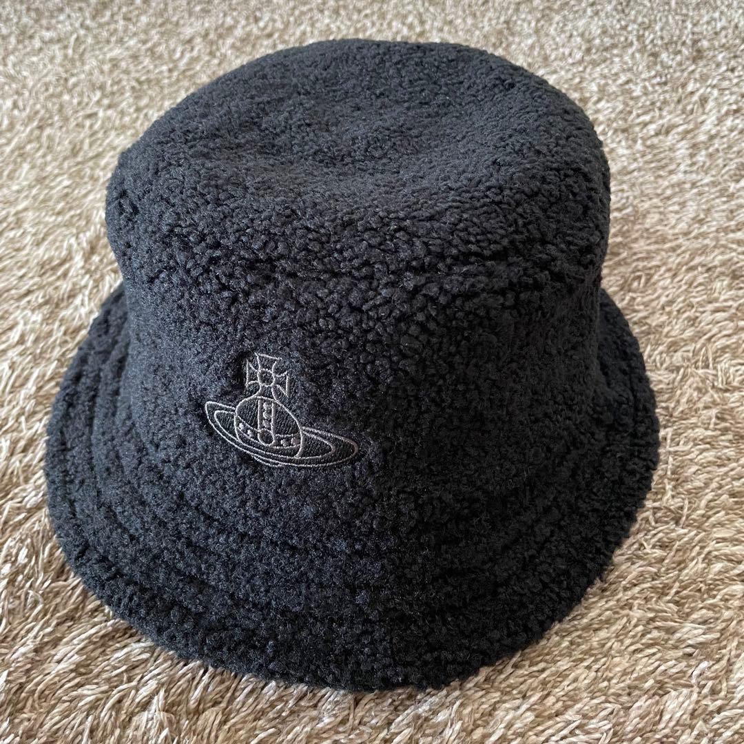未使用品❗️ Vivienne Westwood バケットハット ブラック　黒