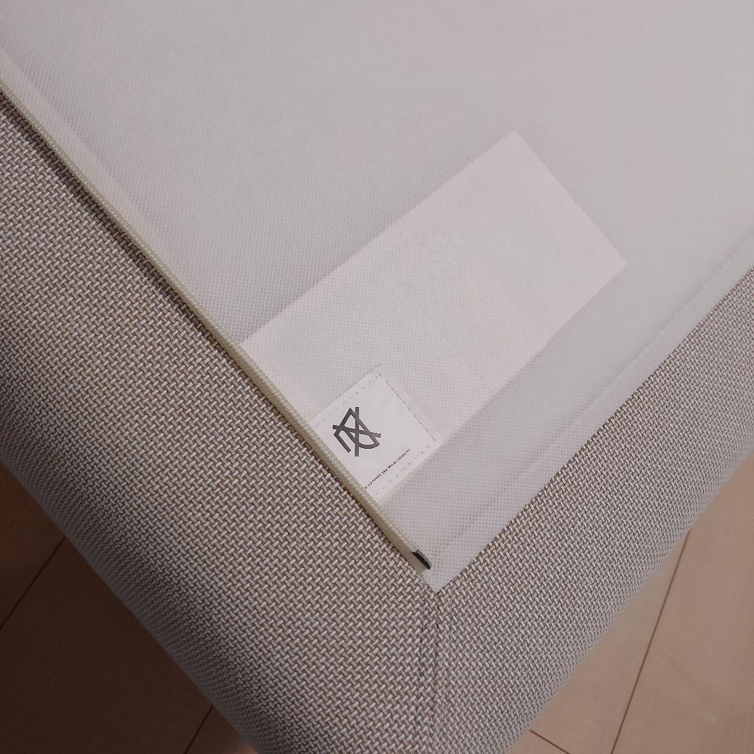 IKEA 美品 ソーデルハムンオットマン 本体&カバー