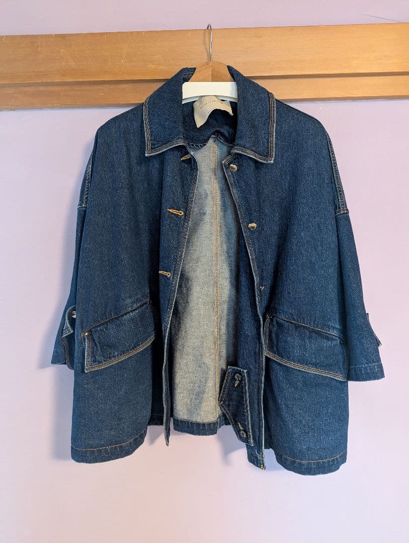 MACKINTOSH ダークブルー デニムハンビー　サイズ6