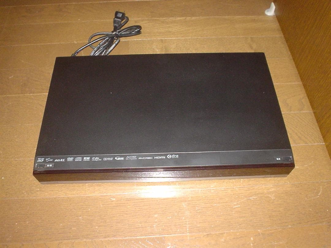 美品maxell BD レコーダーBIV-WS500／1TB換装／純正リモコン