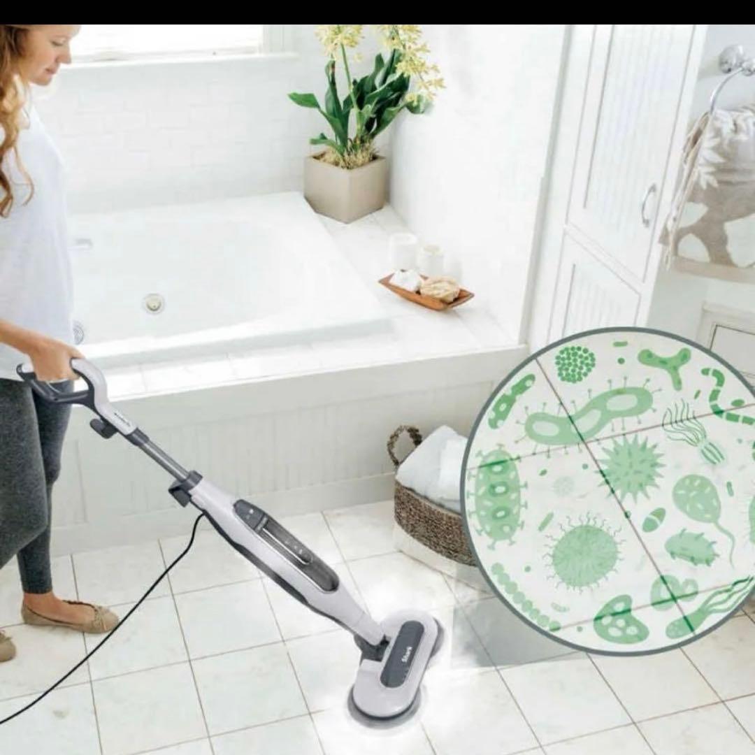 【説明書有】Shark シャーク　回転スチームモップ S7001JWH