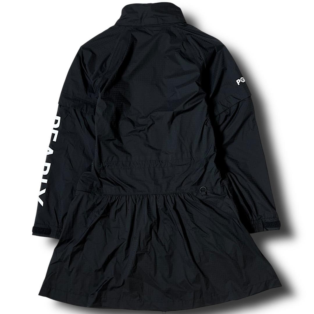 定価46,200円 新品 0 黒 パーリーゲイツ レインジャケット ワンピース