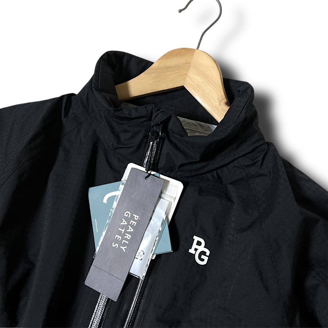 定価46,200円 新品 0 黒 パーリーゲイツ レインジャケット ワンピース
