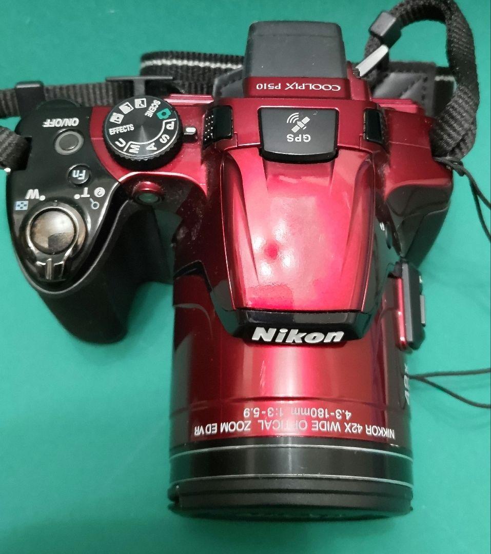 【動作品】光学42倍 Nikon COOLPIX P510 元箱、バッテリー３個