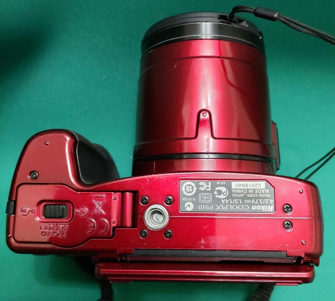 【動作品】光学42倍 Nikon COOLPIX P510 元箱、バッテリー３個