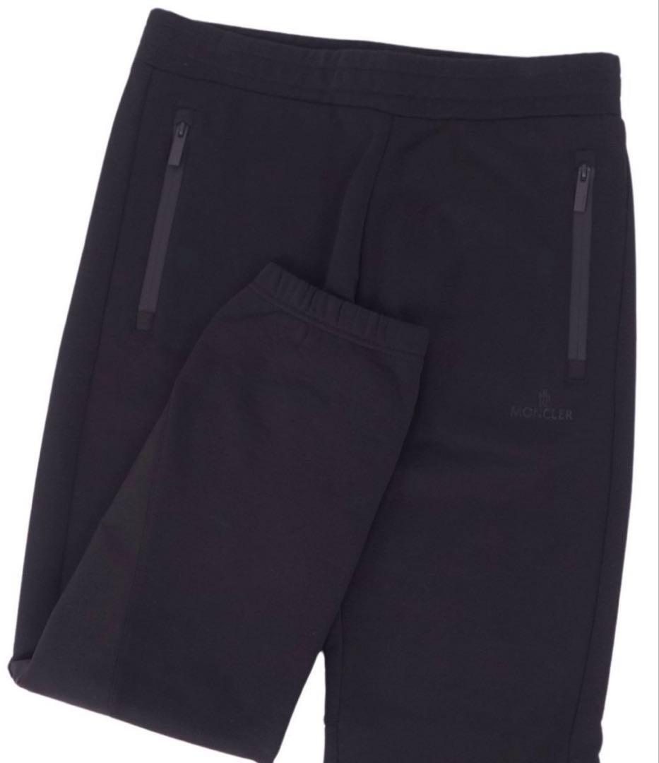 美品 モンクレール MONCLER パンツ スウェット ロゴ メンズ M