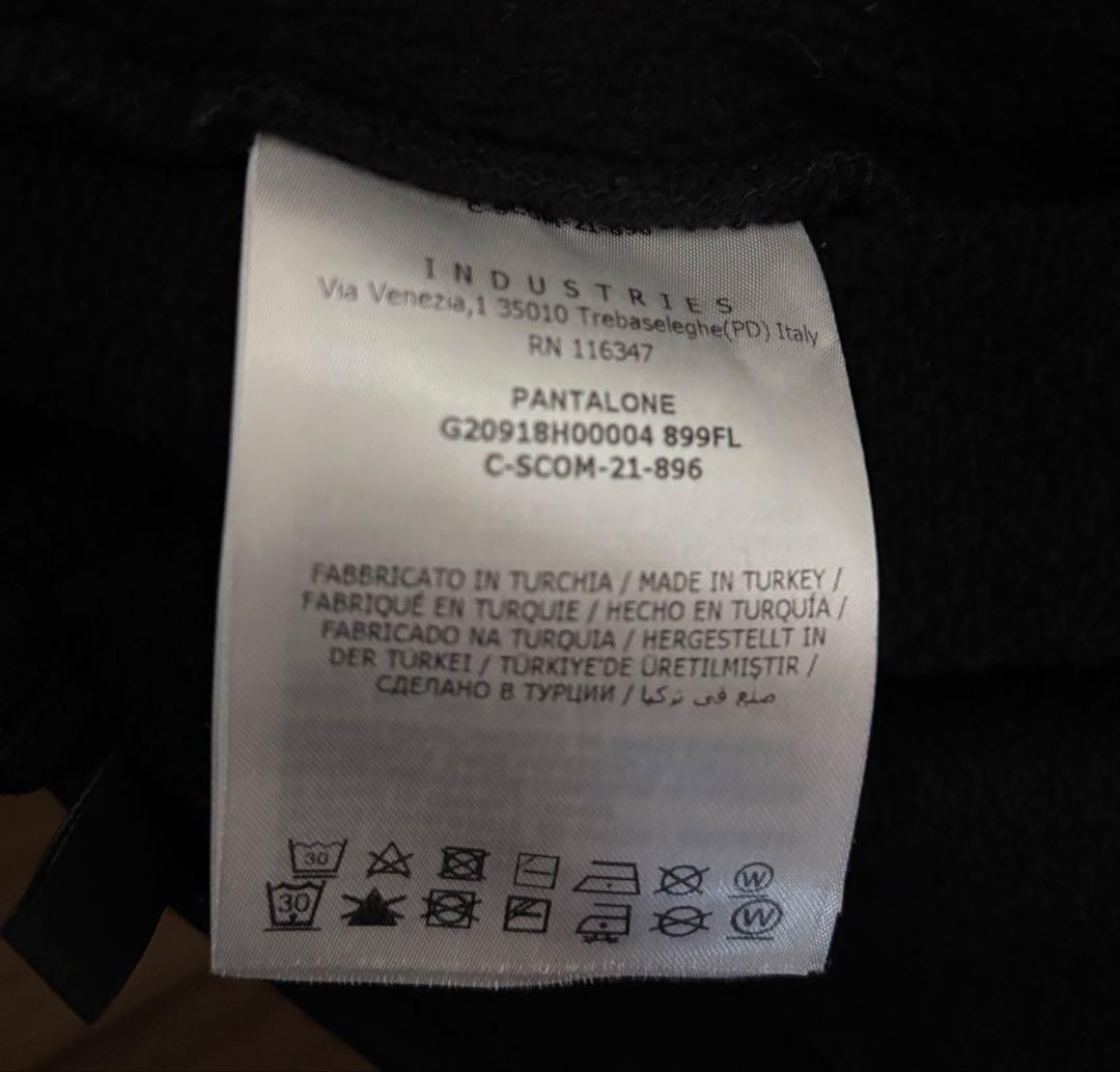 美品 モンクレール MONCLER パンツ スウェット ロゴ メンズ M