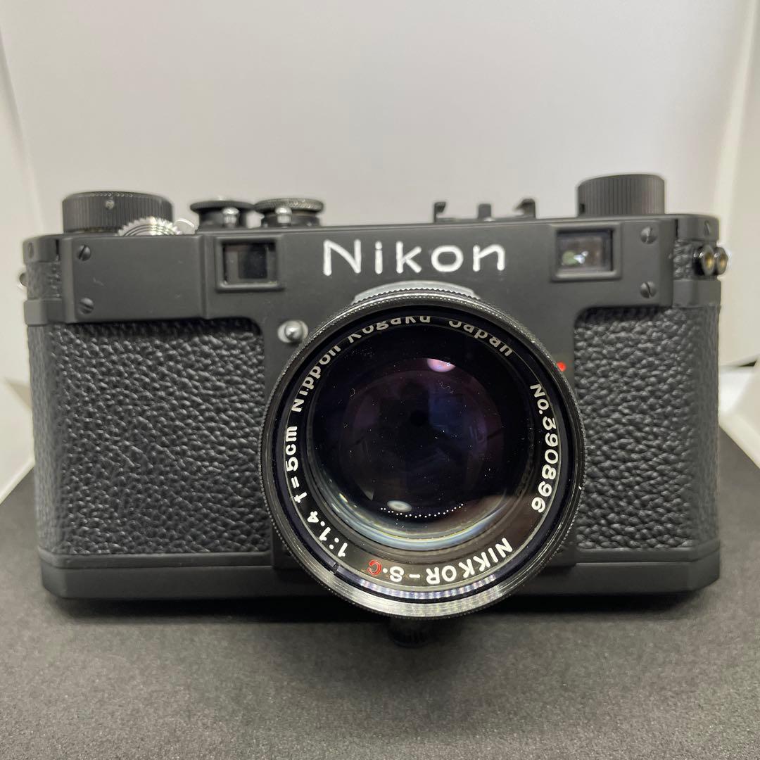 ニコン S ／ NIKKOR-SC 5cm F1.4 ／後塗りブラック OH済み