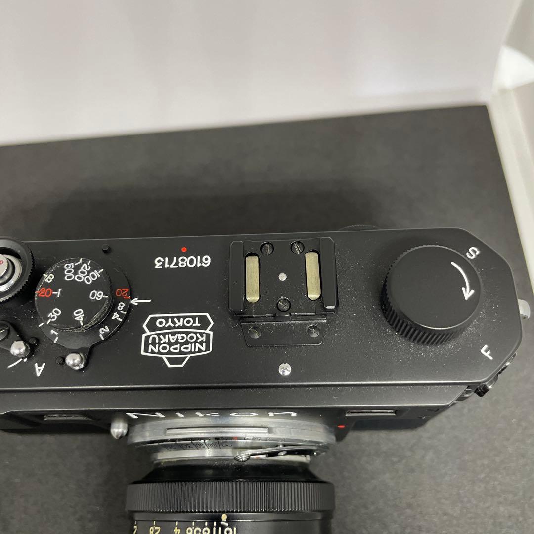 ニコン S ／ NIKKOR-SC 5cm F1.4 ／後塗りブラック OH済み