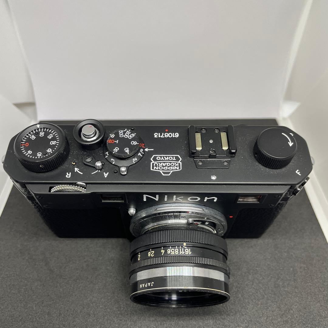 ニコン S ／ NIKKOR-SC 5cm F1.4 ／後塗りブラック OH済み