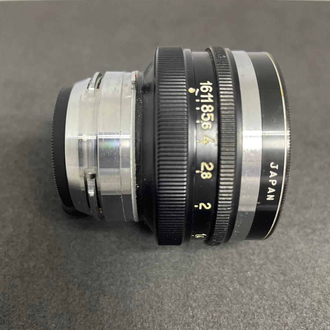 ニコン S ／ NIKKOR-SC 5cm F1.4 ／後塗りブラック OH済み