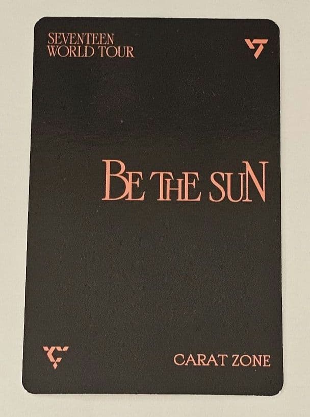 the8 ミンハオ Be the sun caratzone トレカ