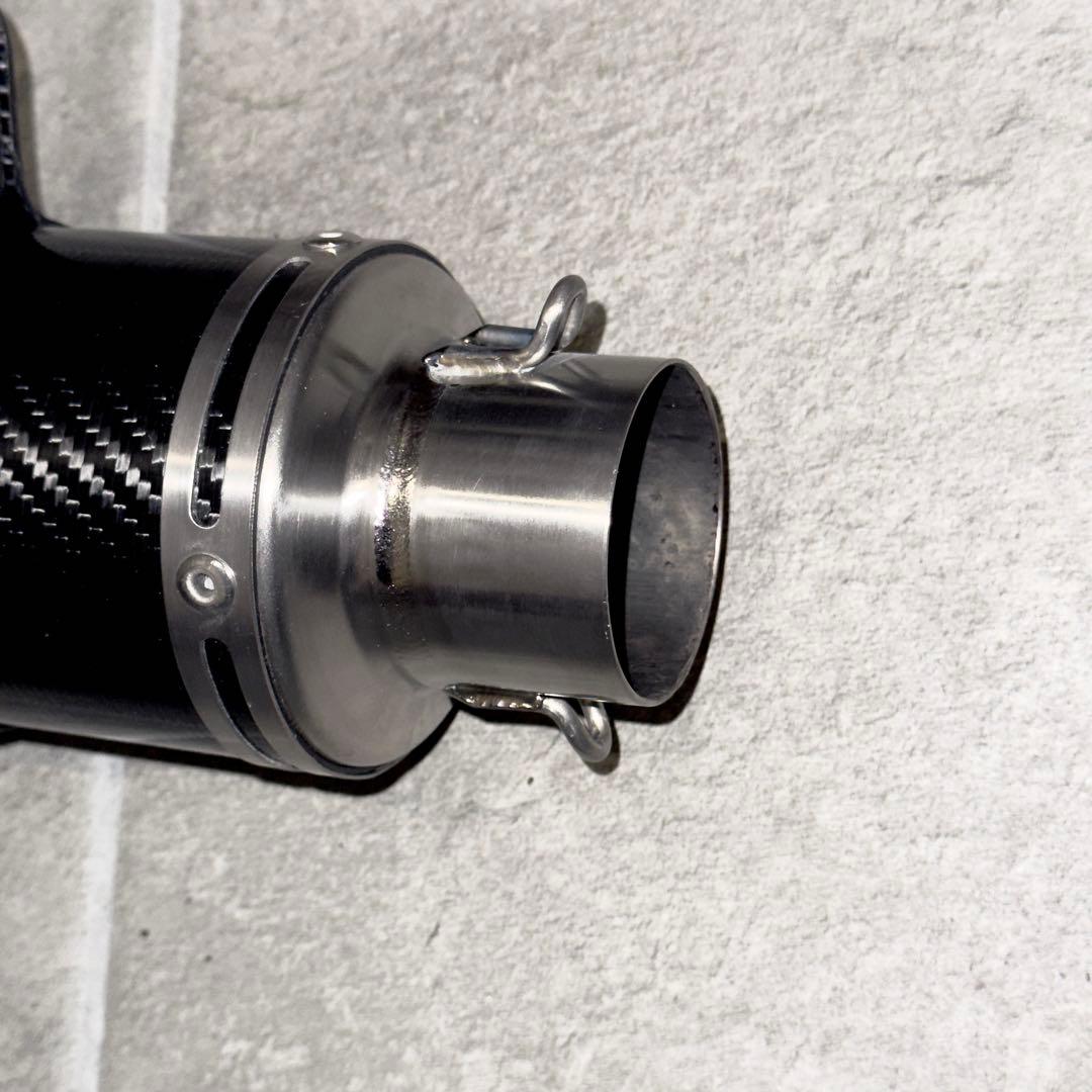 CB400SF NC42 LCI製 ラウンドカーボン スリップオン マフラー