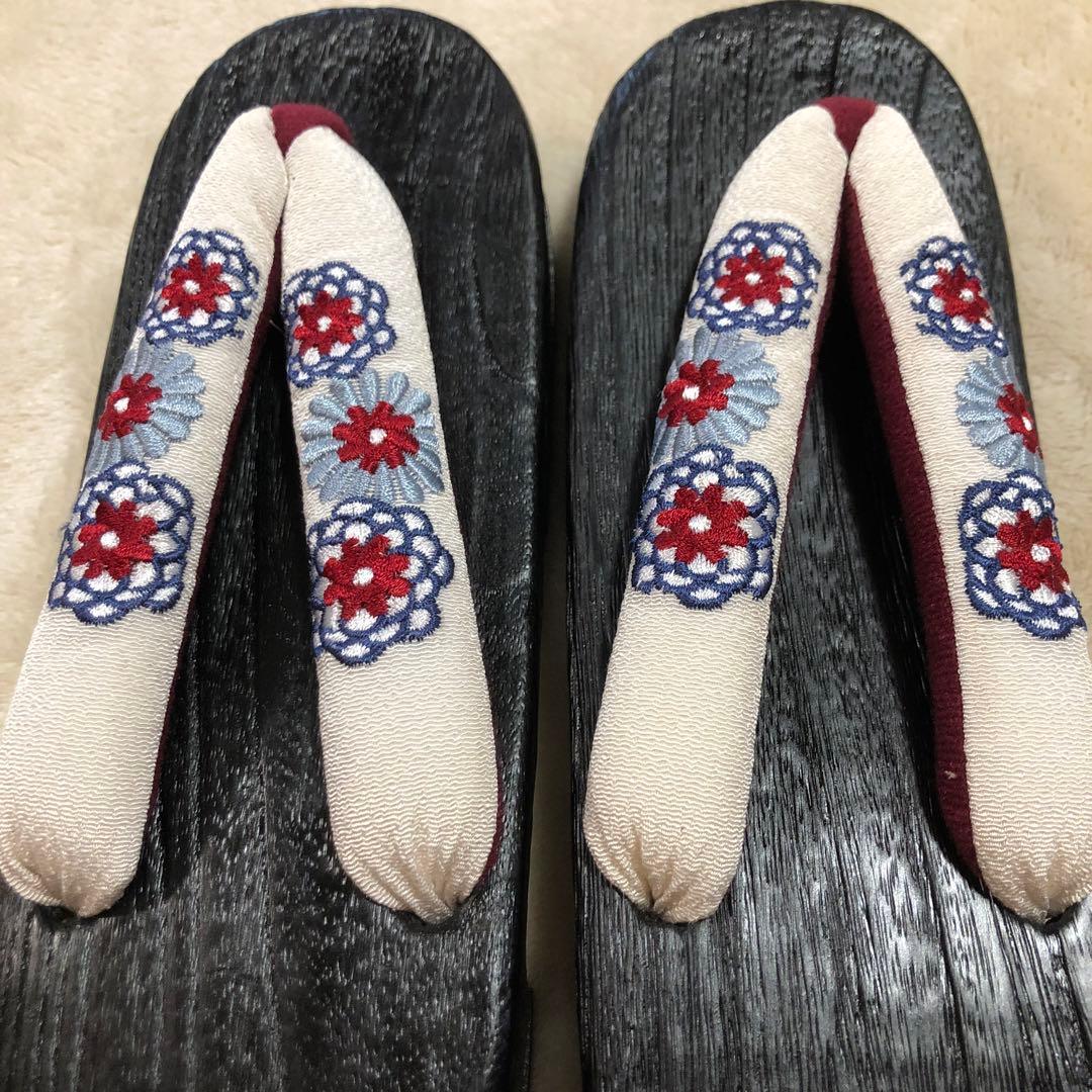 【新品未使用】utatane ウタタネ 美人映え浴衣 帯 下駄 3点セット